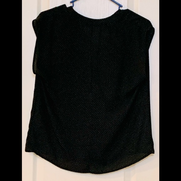 Banana Republic Blouse - Black w/ White Polka Dots - Picture 2 of 2